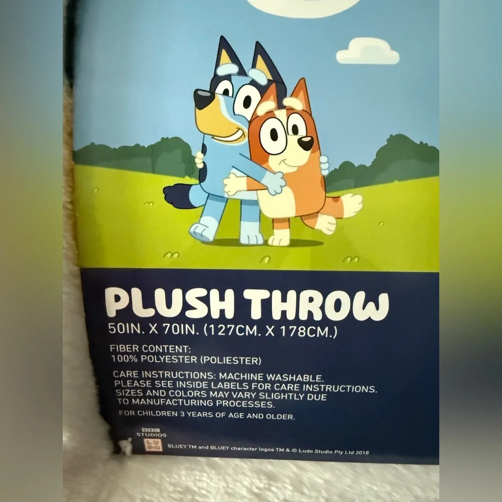 Bluey Halloween Blanket👻